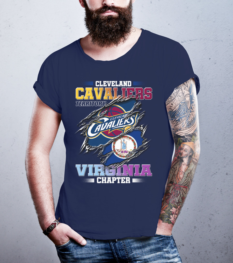Cleveland Cavaliers Territory Virginia Chapter T-Shirt