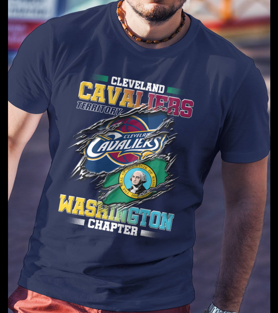 Cleveland Cavaliers Territory Washington Chapter T-Shirt