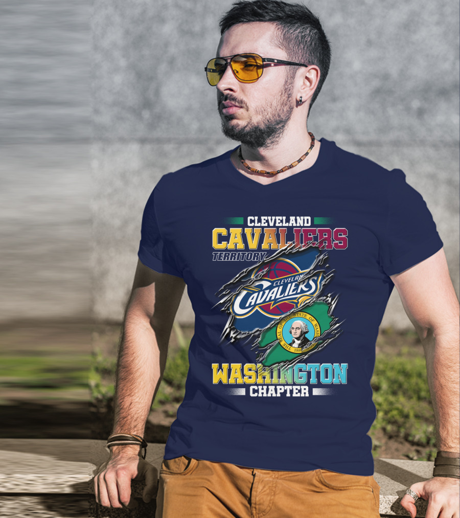 Cleveland Cavaliers Territory Washington Chapter T-Shirt