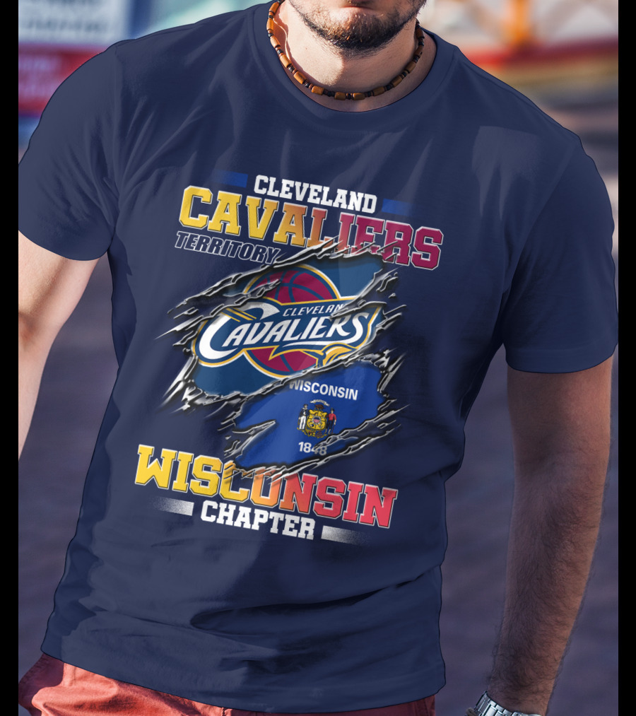 Cleveland Cavaliers Territory Wisconsin Chapter 1848 T-Shirt