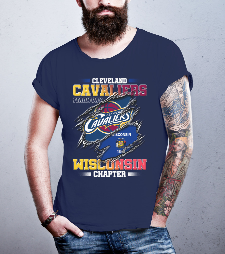 Cleveland Cavaliers Territory Wisconsin Chapter 1848 T-Shirt