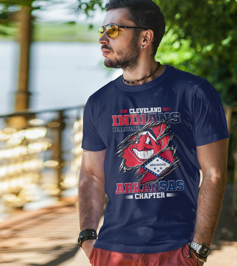 Cleveland Indians Territory Arkansas Chapter T-Shirt