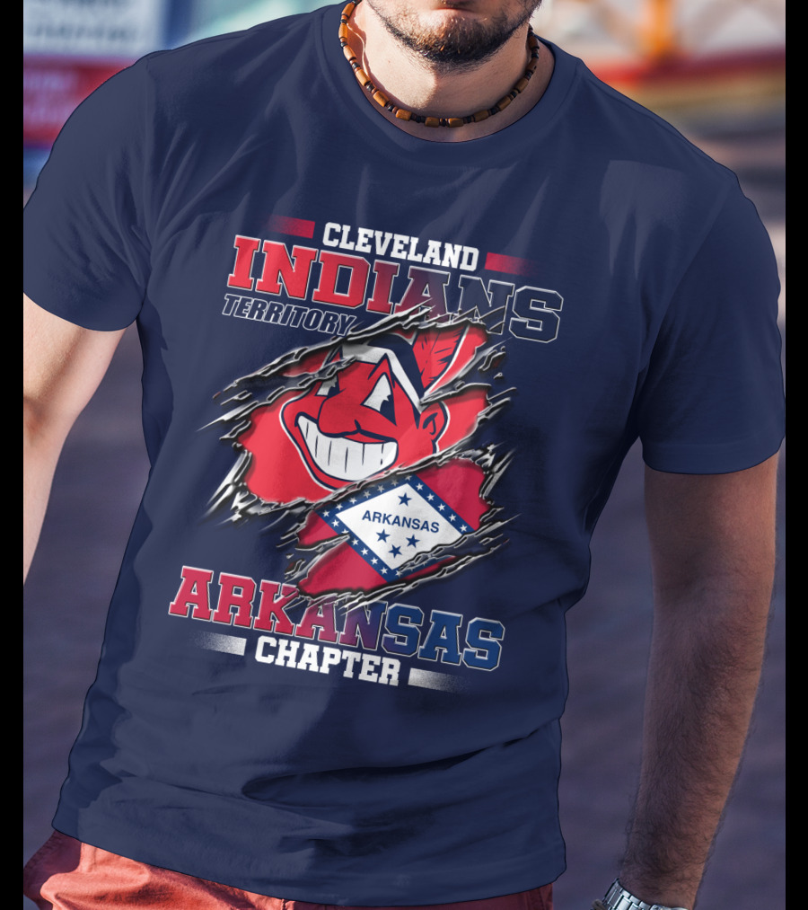 Cleveland Indians Territory Arkansas Chapter T-Shirt
