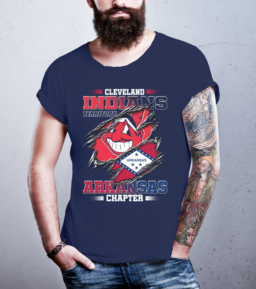 Cleveland Indians Territory Arkansas Chapter T-Shirt