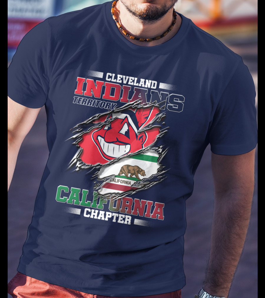Cleveland Indians Territory California Chapter T-Shirt