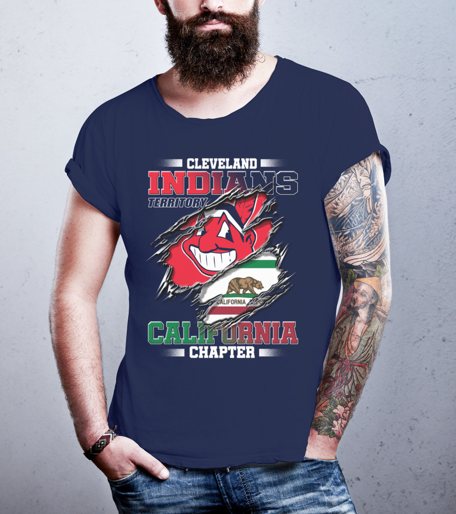 Cleveland Indians Territory California Chapter T-Shirt
