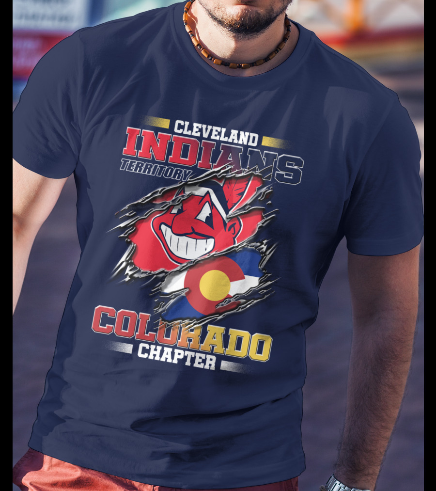 Cleveland Indians Territory Colorado Chapter T-Shirt