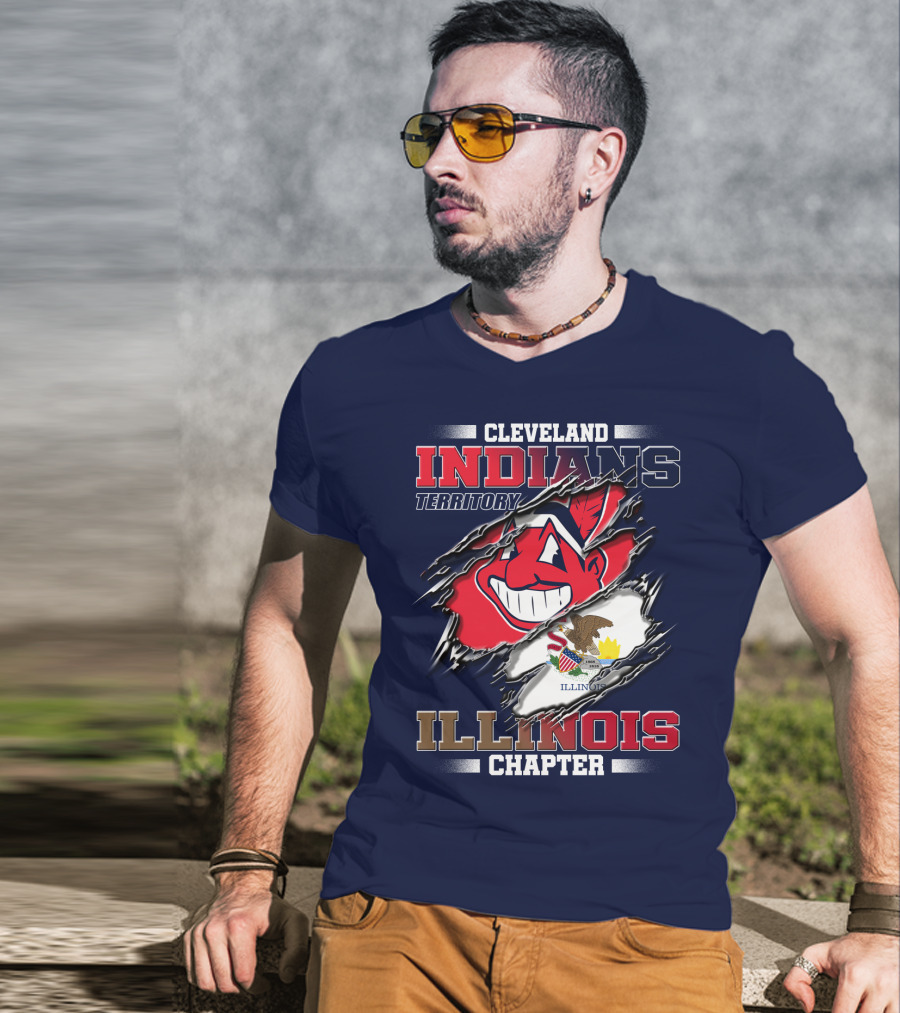 Cleveland Indians Territory Illinois Chapter T-Shirt
