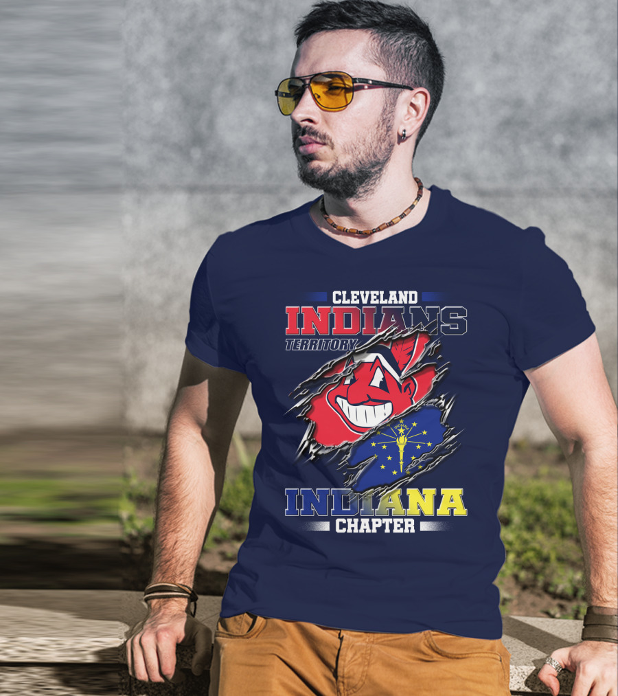 Cleveland Indians Territory Indiana Chapter T-Shirt