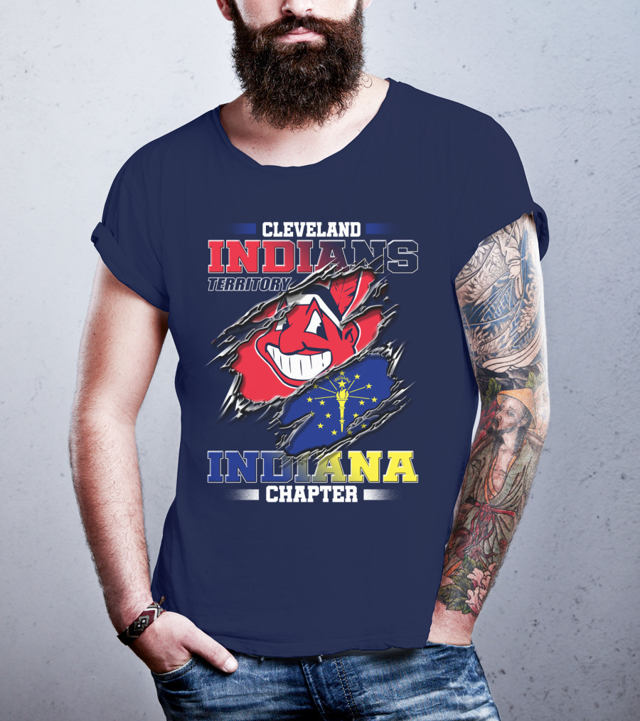 Cleveland Indians Territory Indiana Chapter T-Shirt