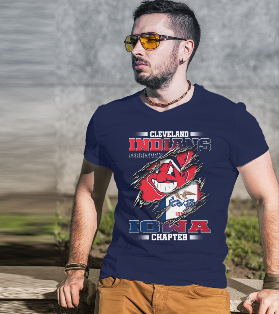 Cleveland Indians Territory Iowa Chapter T-Shirt