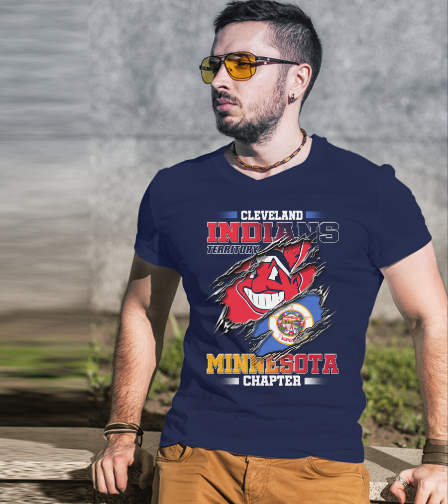 Cleveland Indians Territory Minnesota Chapter T-Shirt