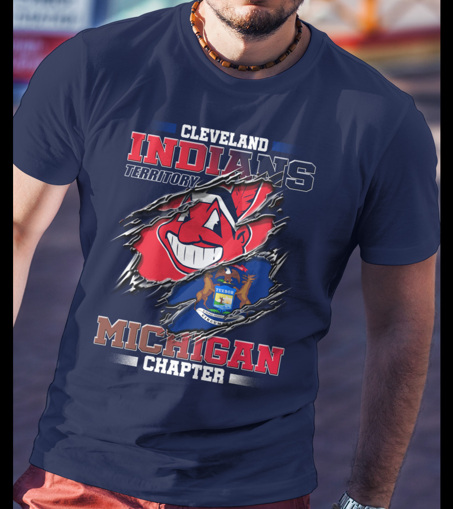 Cleveland Indians Territory Michigan Chapter T-Shirt