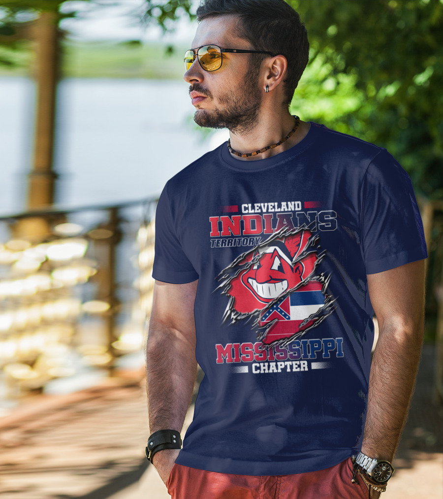 Cleveland Indians Territory Mississippi Chapter T-Shirt
