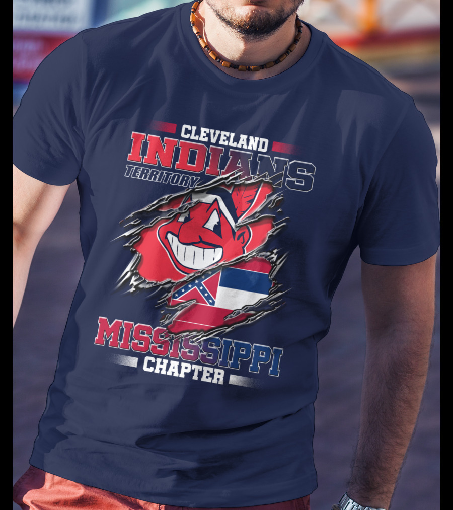 Cleveland Indians Territory Mississippi Chapter T-Shirt
