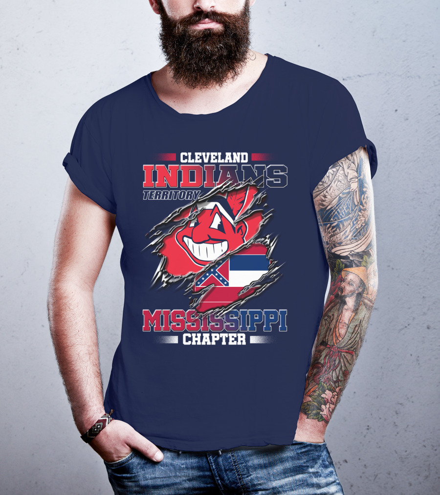 Cleveland Indians Territory Mississippi Chapter T-Shirt