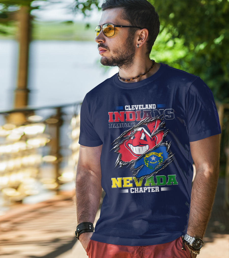 Cleveland Indians Territory Nevada Chapter Little Born T-Shirt