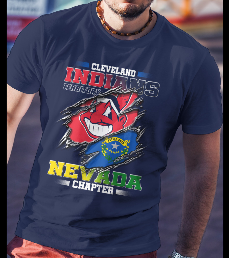 Cleveland Indians Territory Nevada Chapter Little Born T-Shirt