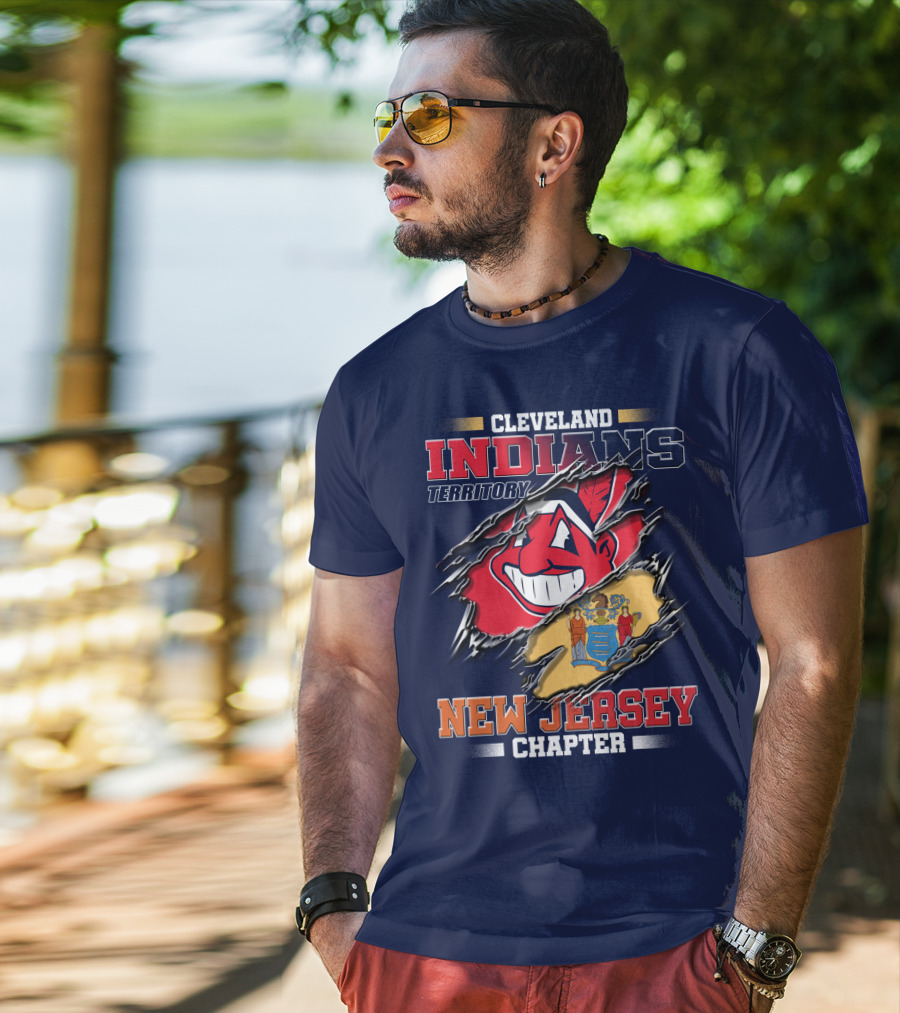 Cleveland Indians Territory New Jersey Chapter T-Shirt