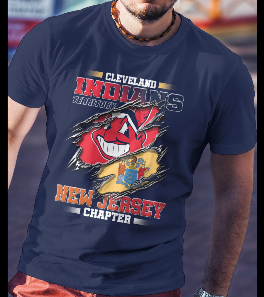 Cleveland Indians Territory New Jersey Chapter T-Shirt