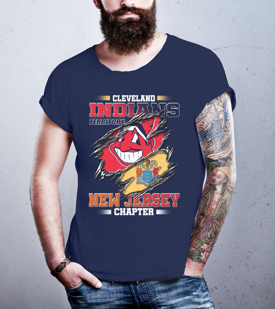 Cleveland Indians Territory New Jersey Chapter T-Shirt