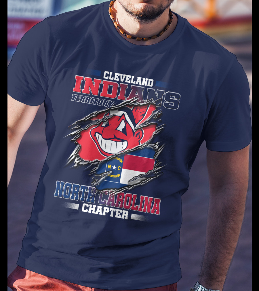 Cleveland Indians Territory North Carolina Chapter T-Shirt