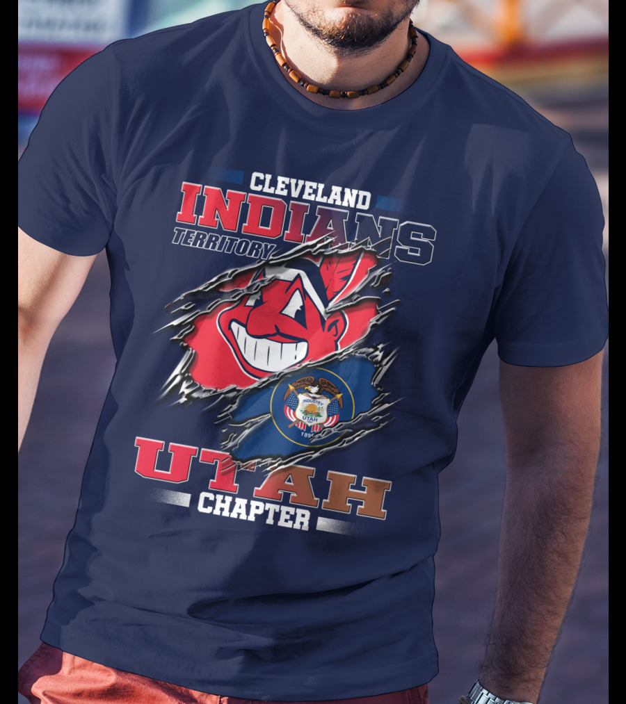 Cleveland Indians Territory Utah Chapter T-Shirt