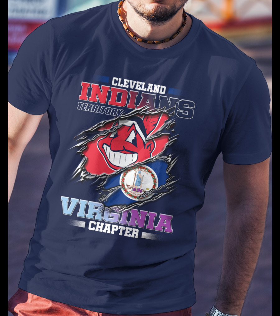 Cleveland Indians Territory Virginia Chapter T-Shirt