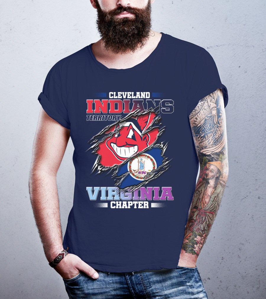Cleveland Indians Territory Virginia Chapter T-Shirt
