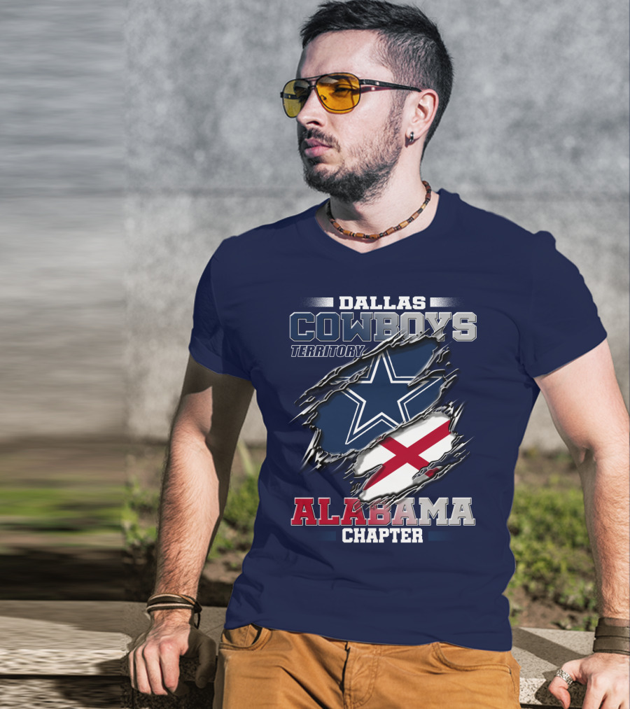 Dallas Cowboys Territory Alabama Chapter T-Shirt