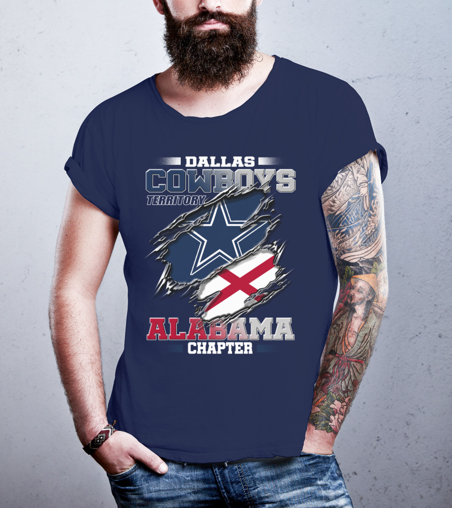 Dallas Cowboys Territory Alabama Chapter T-Shirt