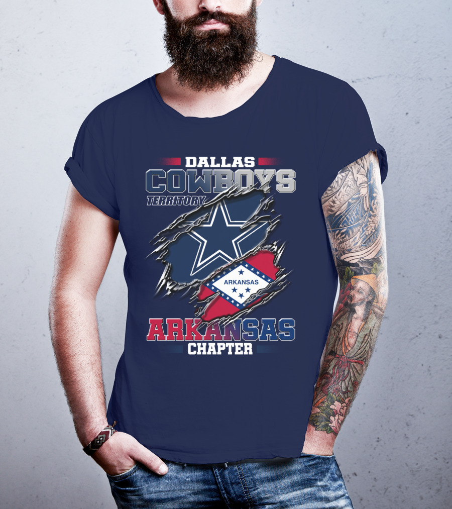 Dallas Cowboys Territory Arkansas Chapter T-Shirt