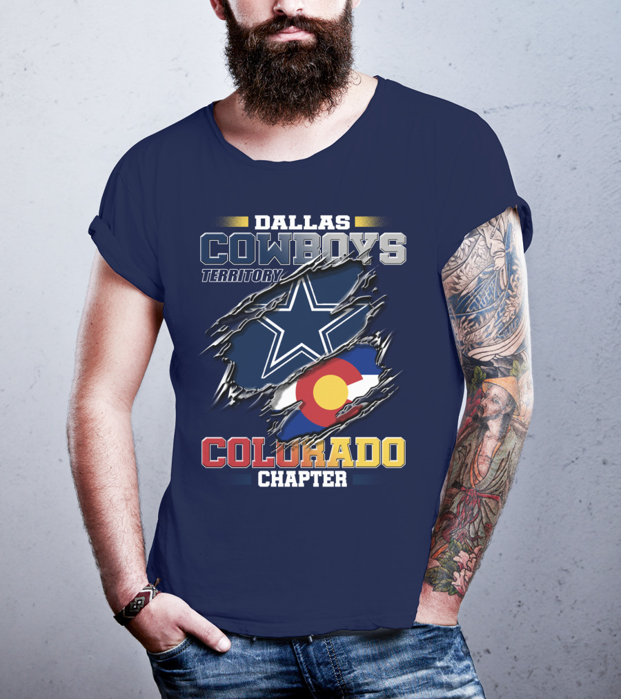 Dallas Cowboys Territory Colorado Chapter T-Shirt