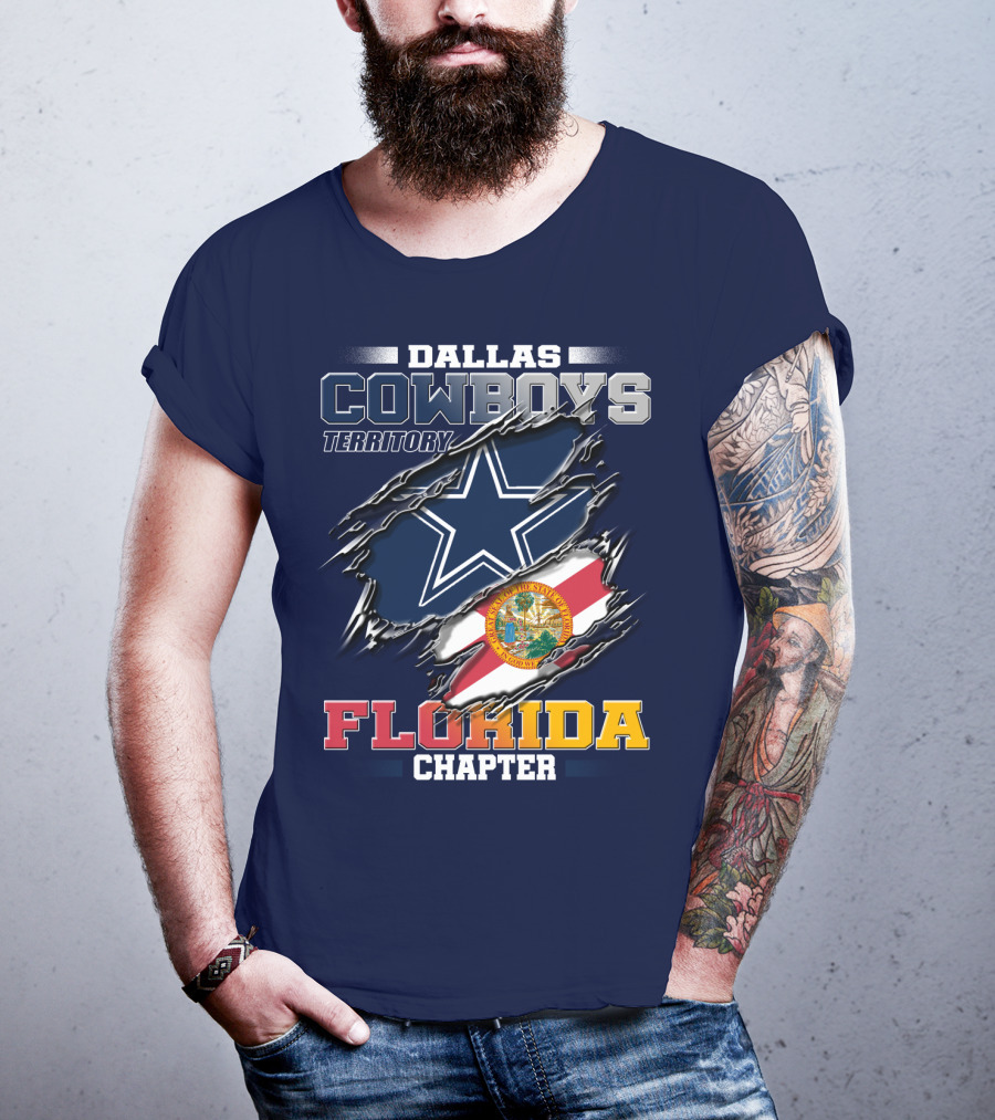 Dallas Cowboys Territory Florida Chapter T-Shirt