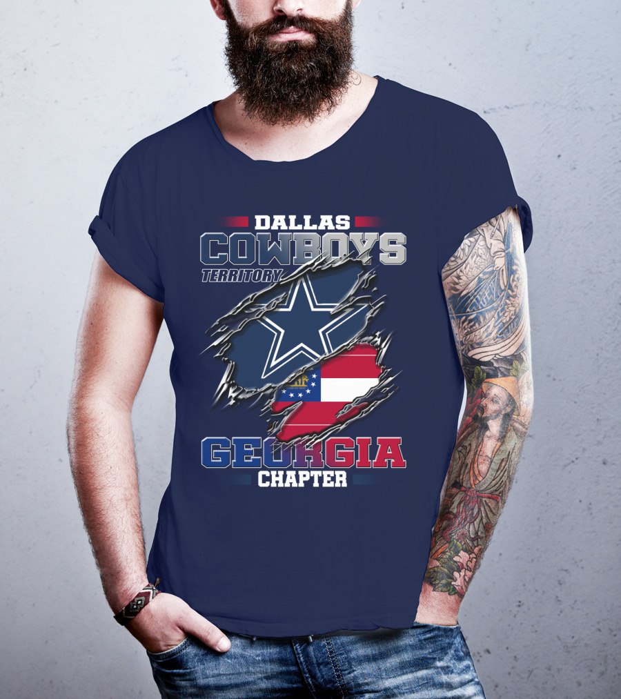 Dallas Cowboys Territory Georgia Chapter T-Shirt