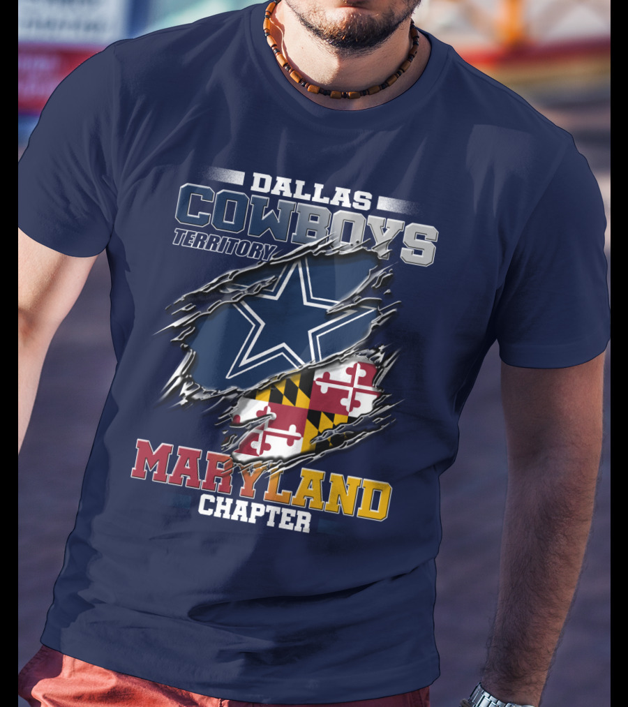 Dallas Cowboys Territory Maryland Chapter T-Shirt