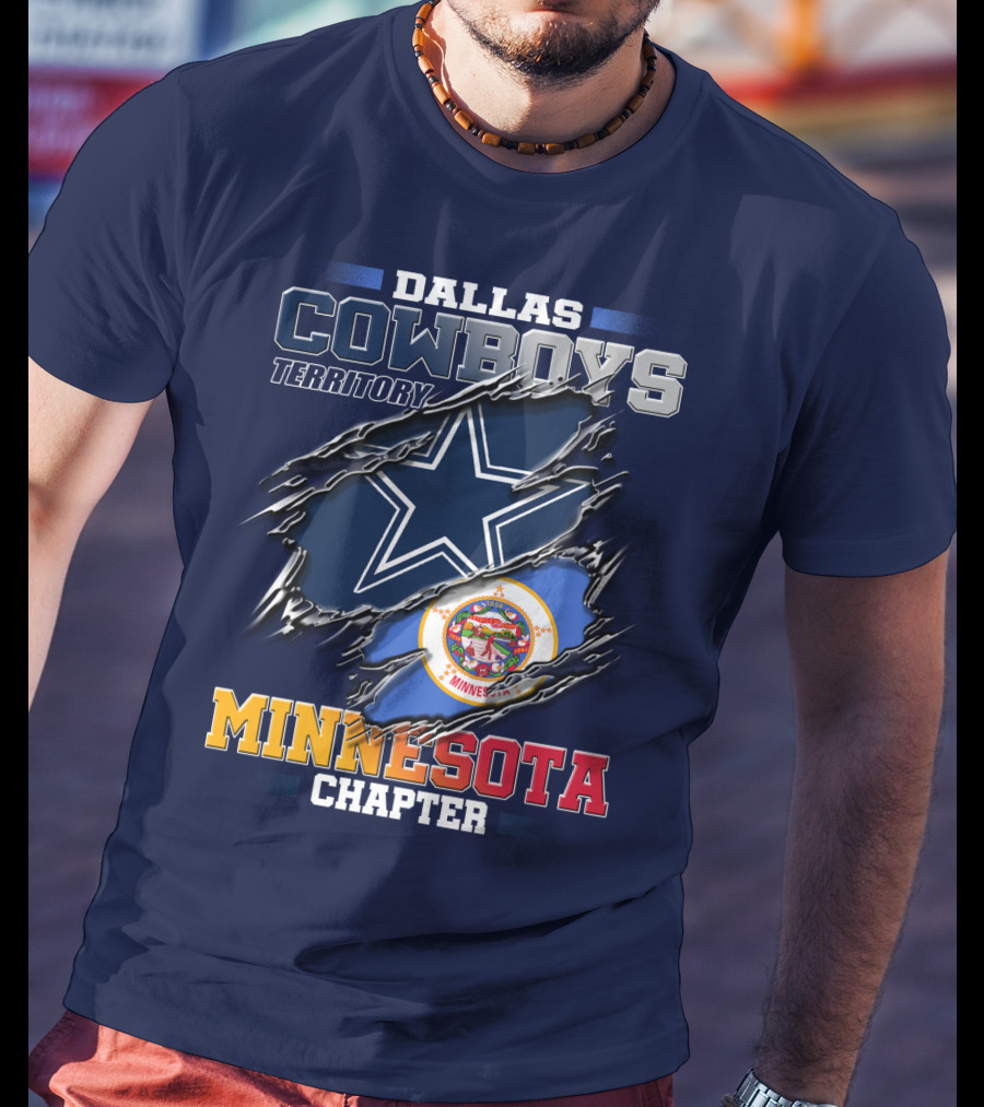 Dallas Cowboys Territory Minnesota Chapter T-Shirt