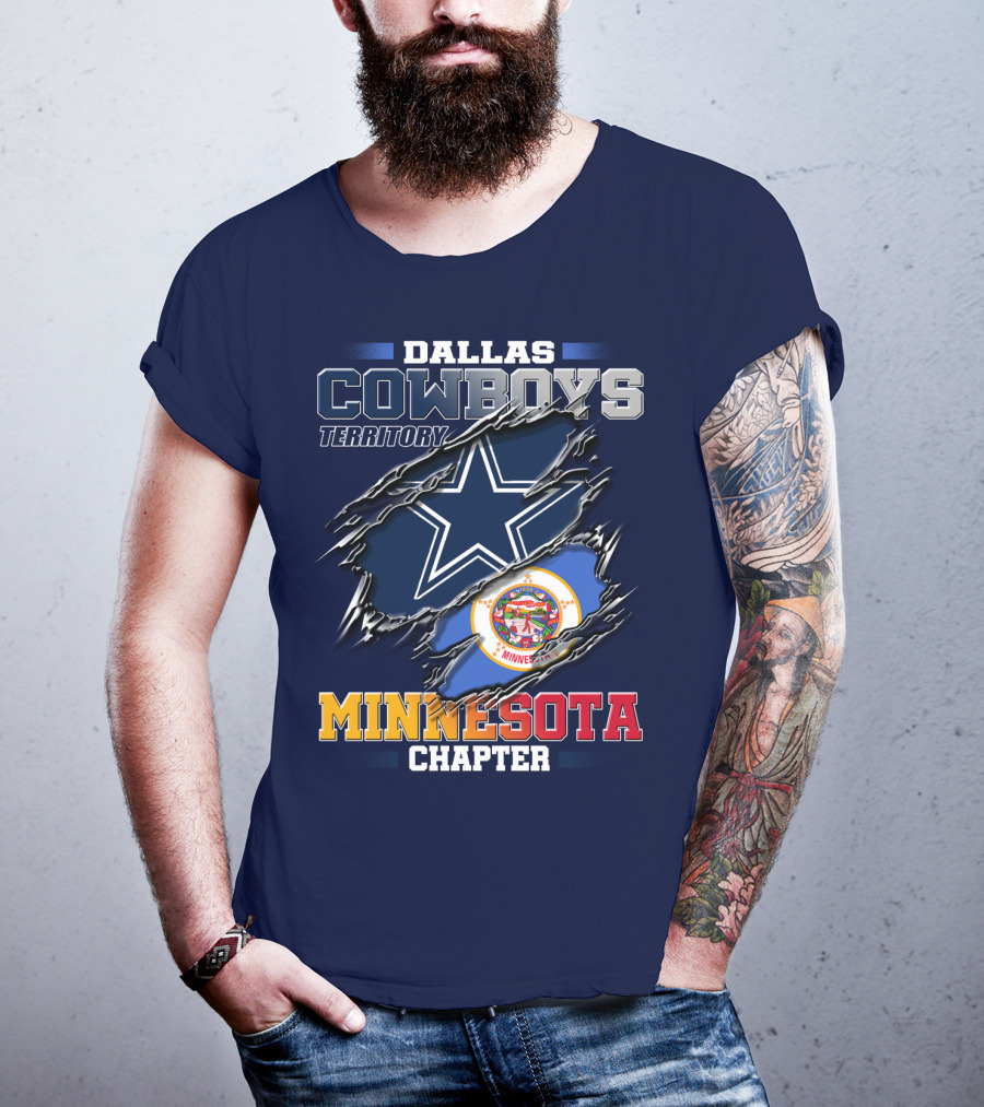 Dallas Cowboys Territory Minnesota Chapter T-Shirt