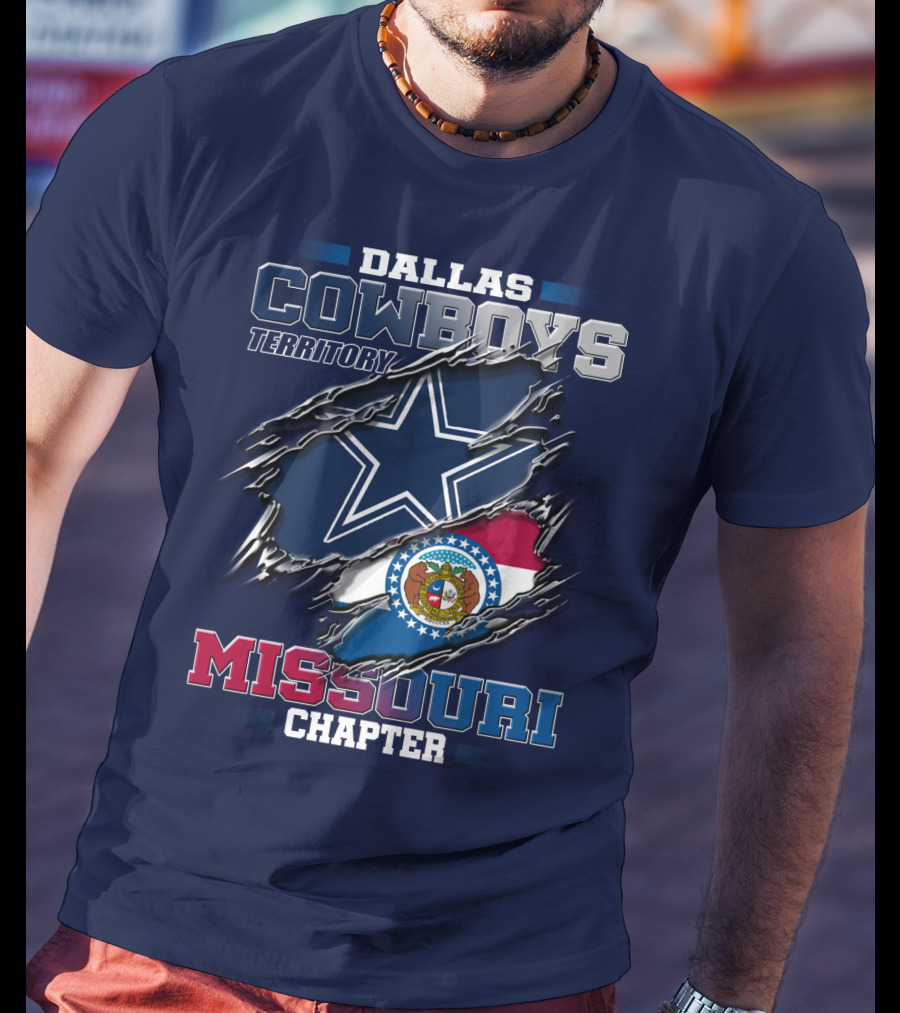 Dallas Cowboys Territory Missouri Chapter T-Shirt