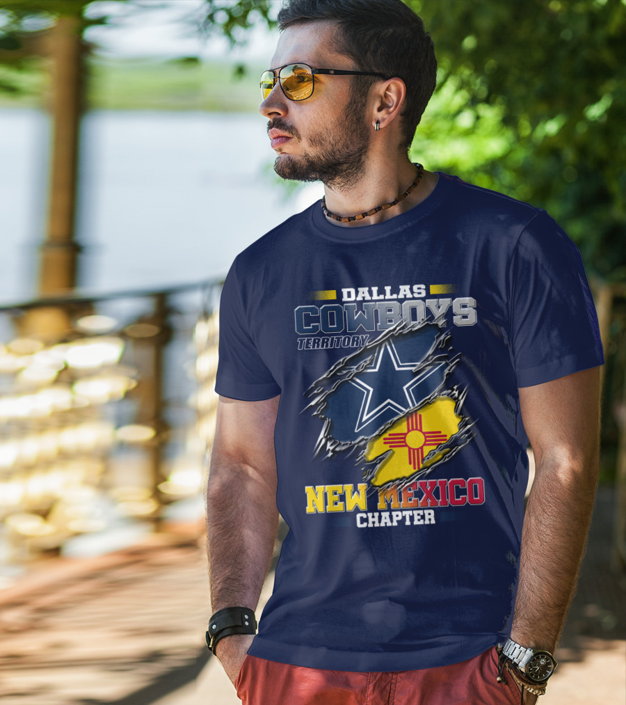 Dallas Cowboys Territory New Mexico Chapter T-Shirt