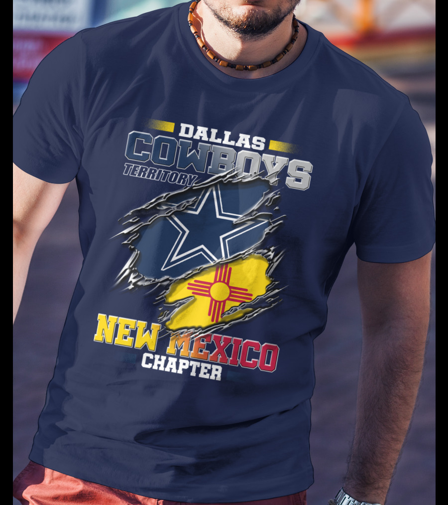 Dallas Cowboys Territory New Mexico Chapter T-Shirt