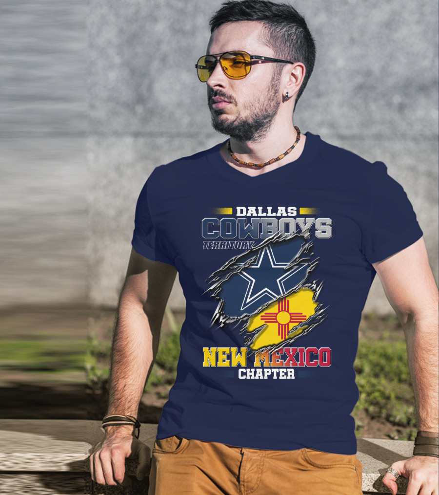 Dallas Cowboys Territory New Mexico Chapter T-Shirt