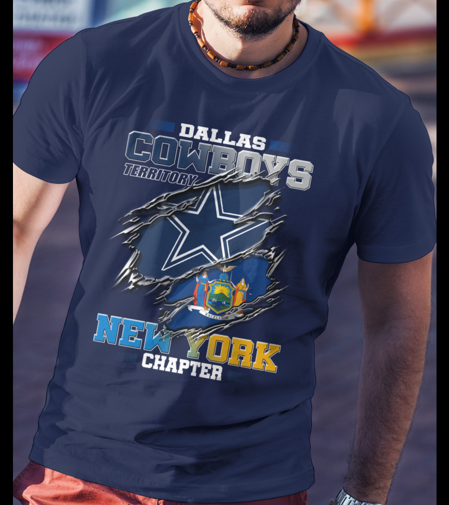 Dallas Cowboys Territory New York Chapter T-Shirt
