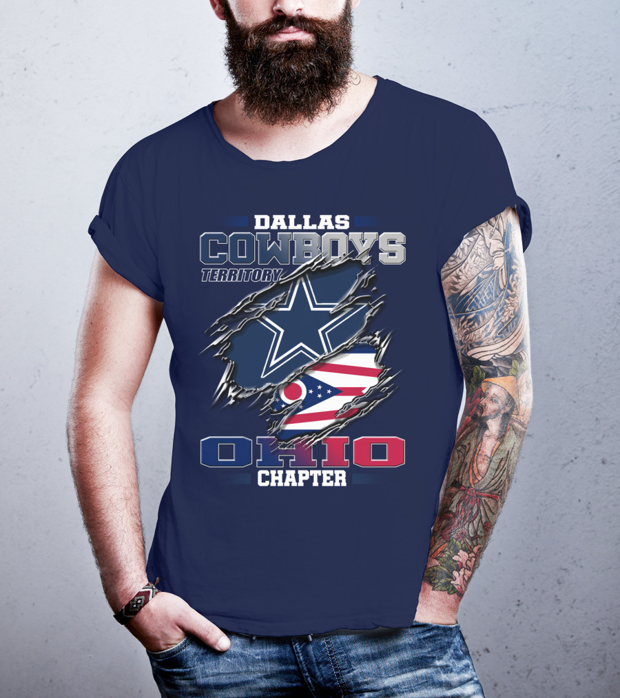 Dallas Cowboys Territory Ohio Chapter T-Shirt