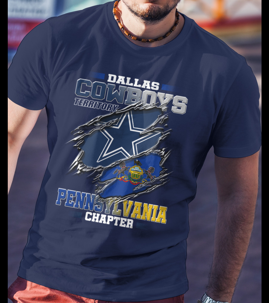 Dallas Cowboys Territory Pennsylvania Chapter T-Shirt