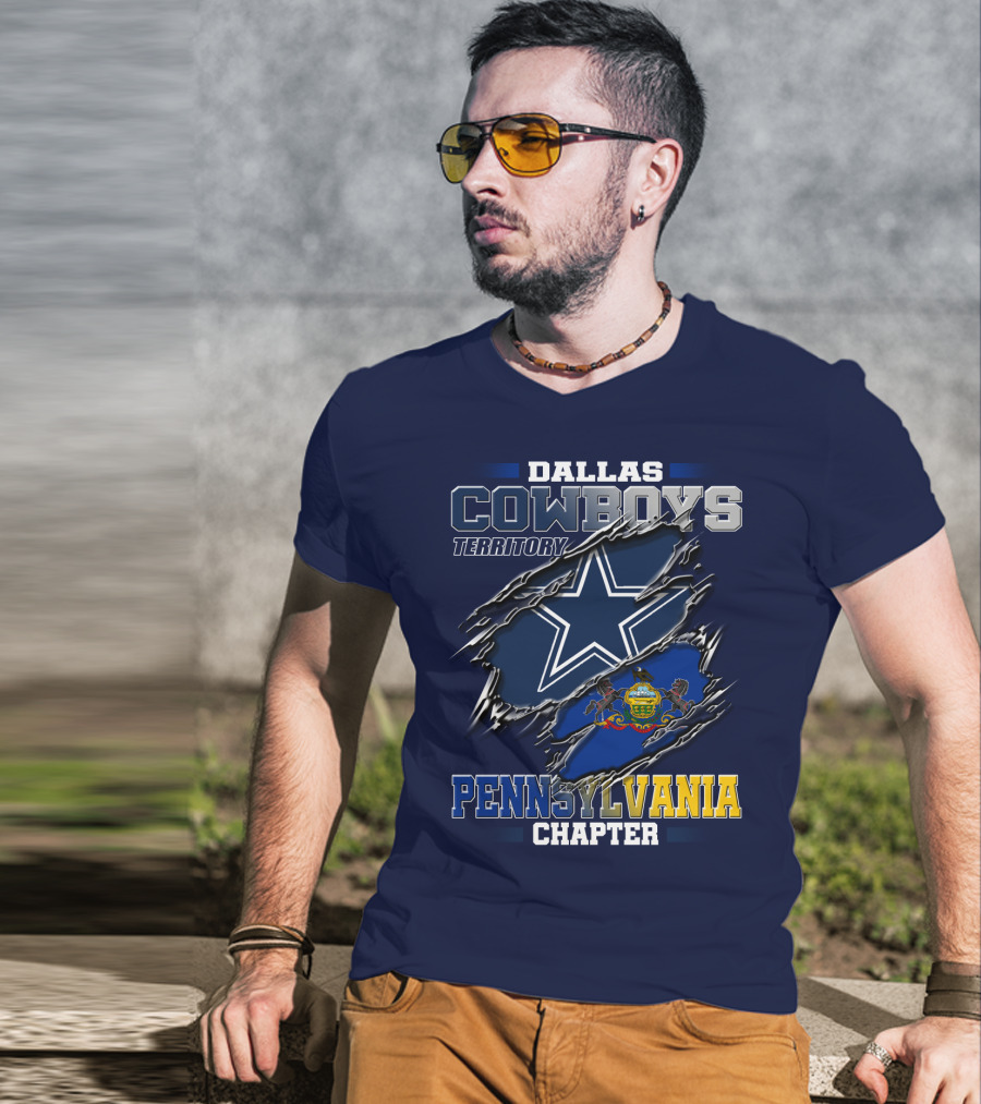 Dallas Cowboys Territory Pennsylvania Chapter T-Shirt