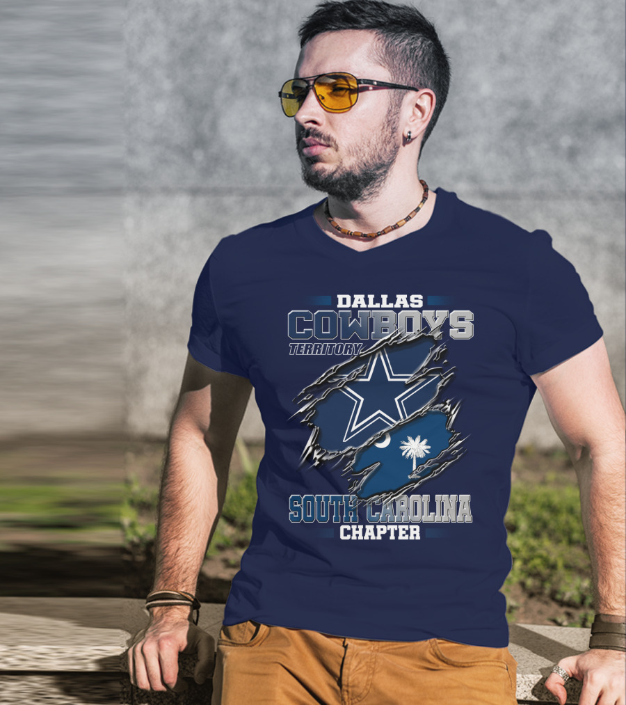 Dallas Cowboys Territory South Carolina Chapter T-Shirt