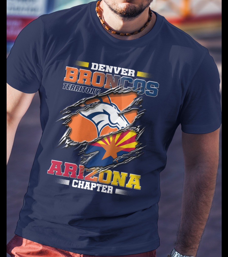 Denver Broncos Territory Arizona Chapter T-Shirt