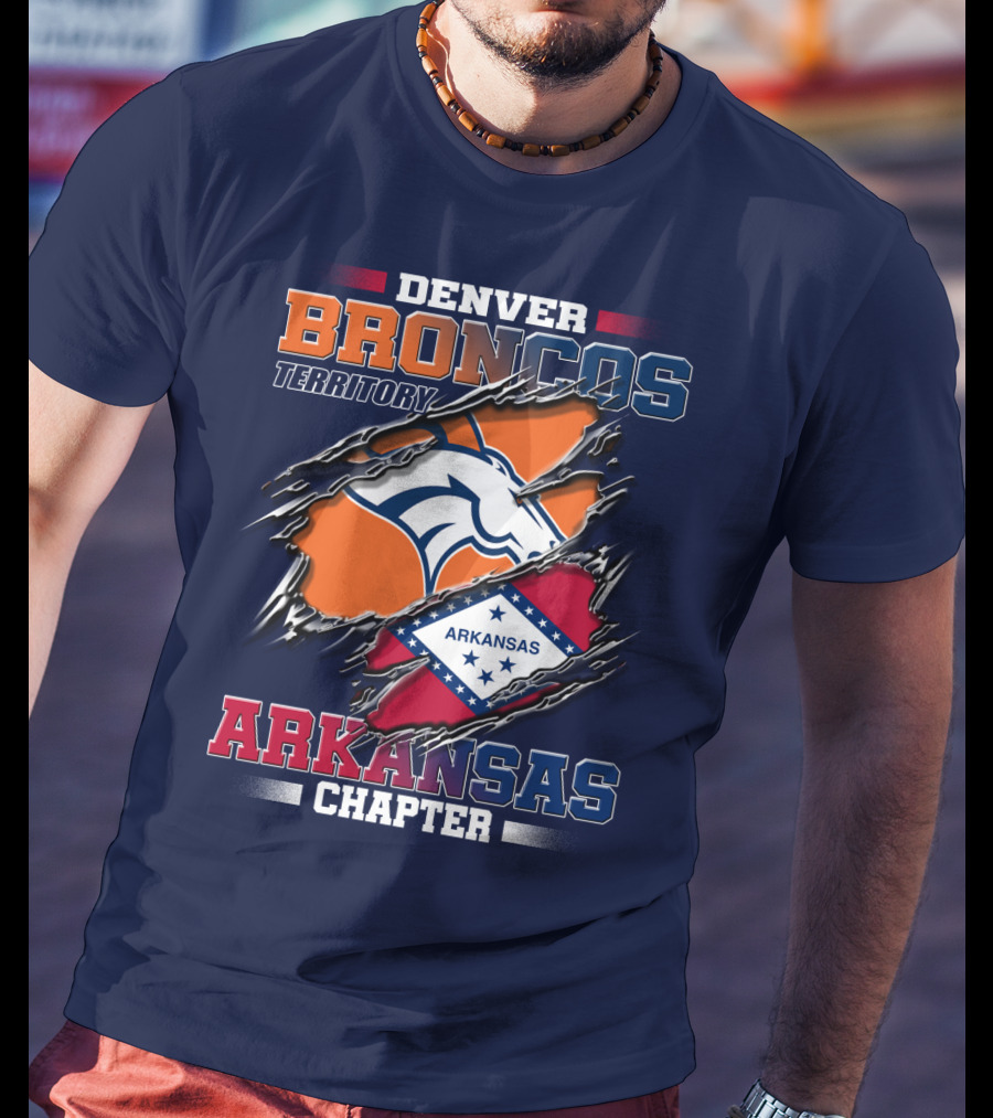 Denver Broncos Territory Arkansas Chapter T-Shirt