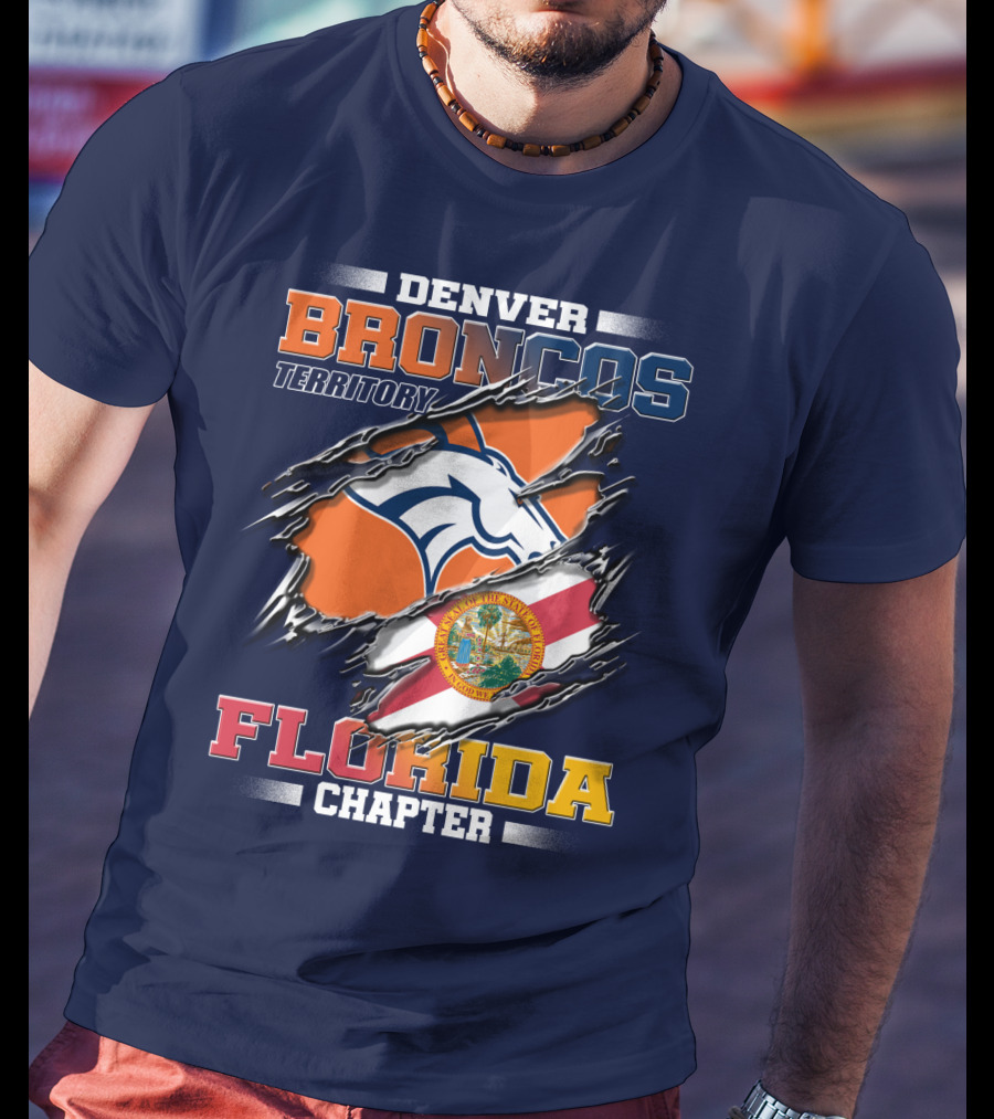 Denver Broncos Territory Florida Chapter T-Shirt